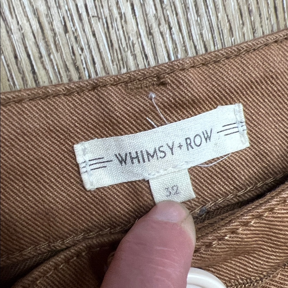 Whimsy + Row Flora Wide Leg Pants Size 32 - Picture 9 of 10